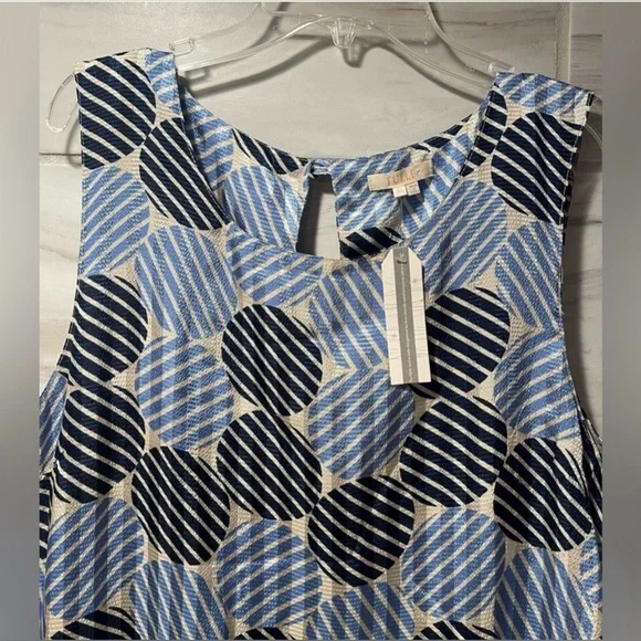 Women’s  TULLE Anthropologie Sleeveless Geometric Dress Size XL NWOT - Picture 2 of 11